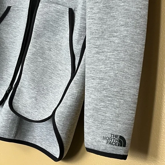 THE NORTH FACE Women's Jacket Zipper Front Grey Black Size XS - Picture 5 of 15